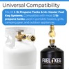 PalpitateC F276172 Replacement for Propane Tank Refill Adapter, fit for