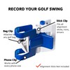 Selfie Golf Record Golf Swing - Cell Phone Holder Golf