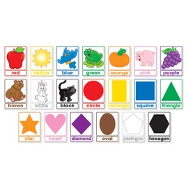 Scholastic Classroom Resources Colors and Shapes Bulletin Board (0545653657)