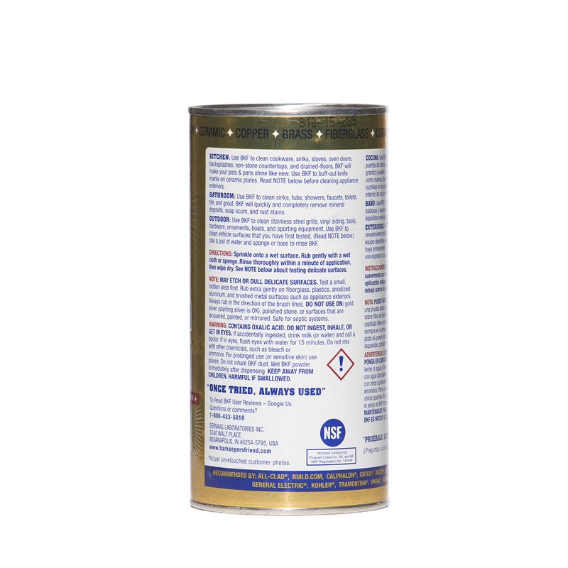Bar Keepers Friend Powder Cleanser (12 oz - 4-pack) -