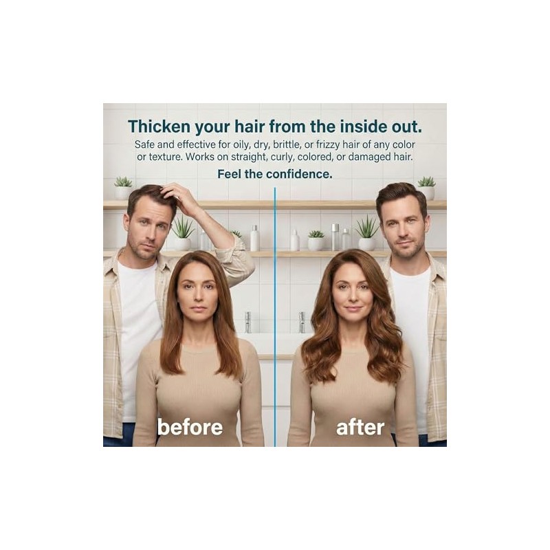 Paisle Botanics - Shampoo con Biotina, Romero y Aloe Vera,