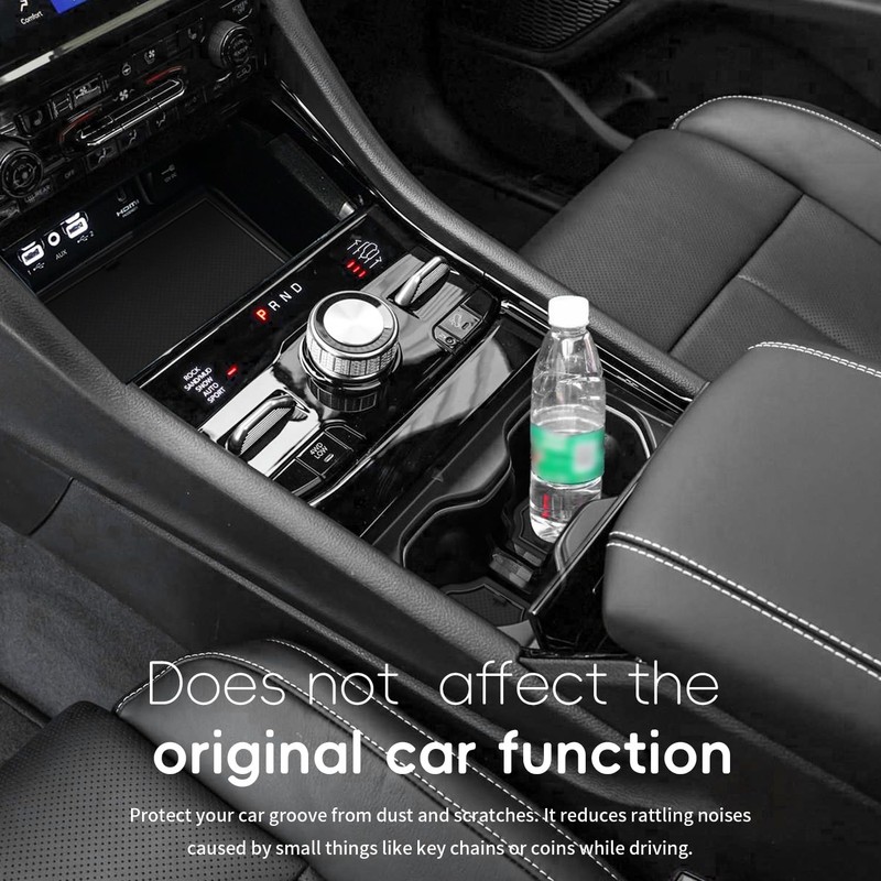 Auovo Center Console Mats Compatible with Grand Cherokee L Accessories