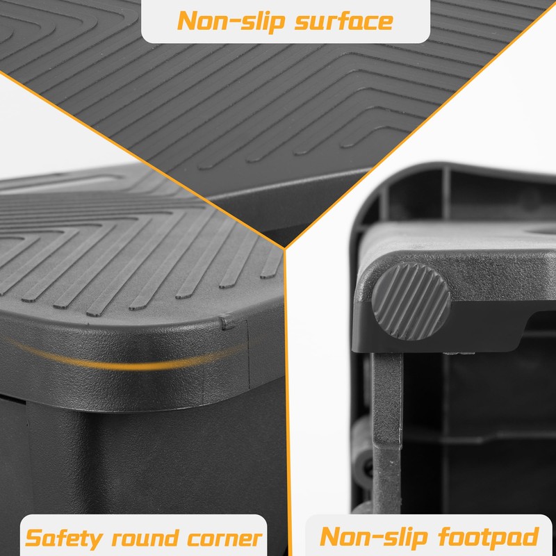 Folding 2 Step Stool for Kids Adults,Collapsible Rv Step Stool