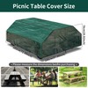 RICHIE Picnic Table Cover Garden Folding Picnic Table Bench Covers