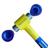 Rubber Mallet, BOOSDEN Double-Faced Rubber Mallet Hammer, Shockproof Anti-Slip Small