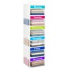 Weekly Clothes Organizer for Closet, 6-Shelf Hanging Closet Organizer with