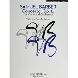 Concerto - Corrected Revised Version: Violin and Piano Reduction