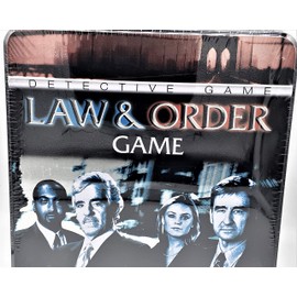 Cardinal Industries Law and Order Game in a Tin