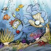 Ravensburger Puzzle 08045 Woozle Goozle Cover Laboratory and Underwater