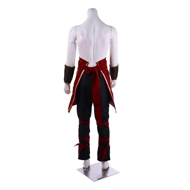 Disfraz de Liu Kang de 1791 para hombre, disfraz de