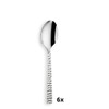 Amefa Felicity Coffee Spoons Set of 6, High-Quality Small Spoons,