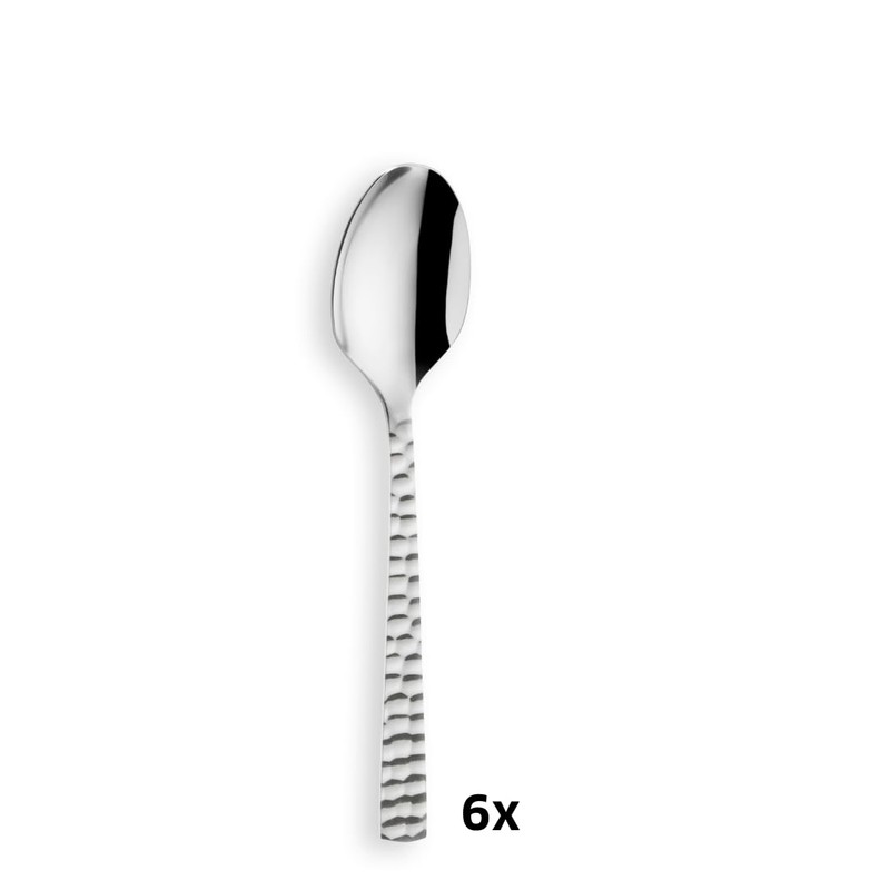 Amefa Felicity Coffee Spoons Set of 6, High-Quality Small Spoons,