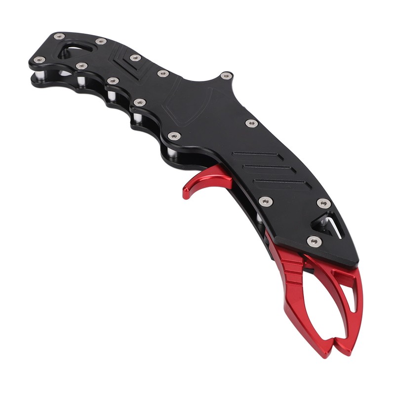Fish Gripper Alloy Multifunctional Rustproof One Hand Operation Fish Lip