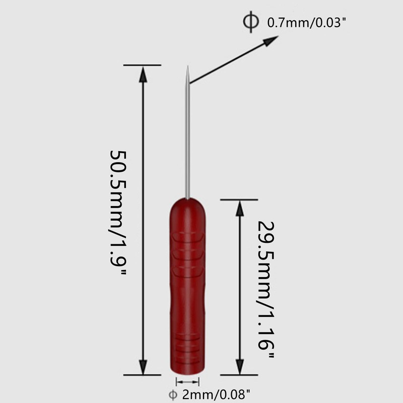 2 Pcs Back Probe Test Kits, 2mm Needle Test Probes