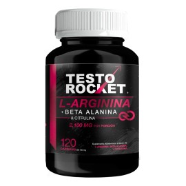 L Arginina 1500mg  Beta Alanina  Citrulina 120 Cp Testo R Vitaminas Hombre - Suplemento Alimenticio - Producto Original de Alta Calidad, Entrega Rápid