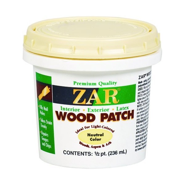 ZAR 30906 Wood Patch, 1/2PT, Neutral