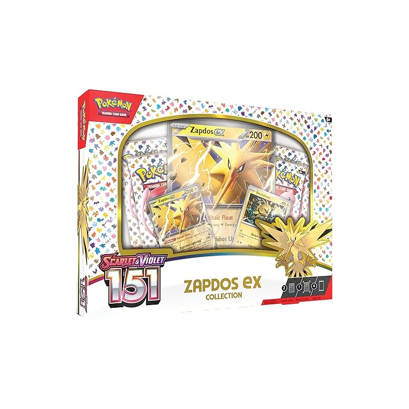 Pokemon TCG Scarlet & Violet 3.5 Pokemon 151 Zapdos Ex