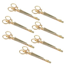 PACKOVE 7Pcs Vintage Scissors Hair Clips for Women Elegant Barrette Hair Accessories for Daily Wear and Special Occasions for Weddings and Parties