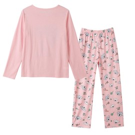 Hupohoi Big Girls Long Sleeve Cartoon Pajama Sets Funny Koala Sleepwear Winter Pjs Nighty, Koala, 12