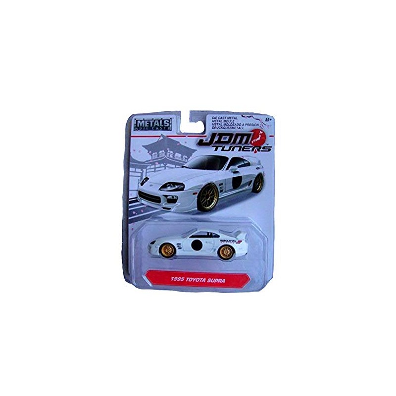 JDM TUNERS JADA 1:64スケール ホワイト 1995年 トヨタ スープラ