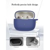 Case for Bowers & Wilkins Pi8 Wireless Earbuds,Soft Protective,Shockproof, BOVUGAC