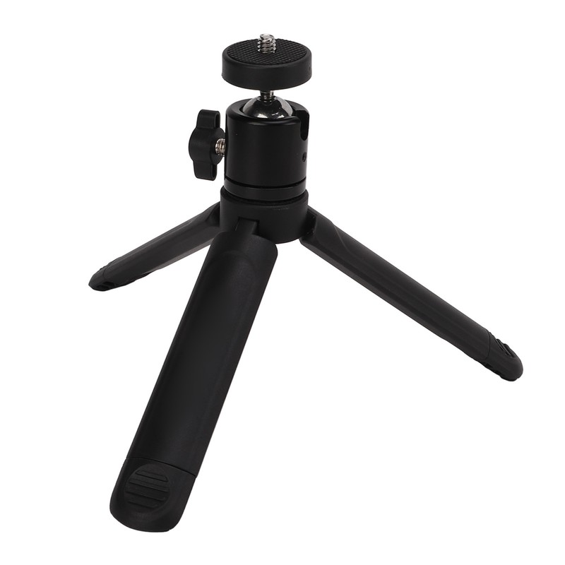KINGJOY Desktop Tripod 2 Sections Retractable Mini Tripod for Live