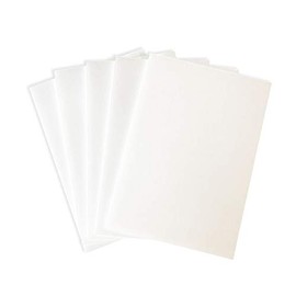 MAGONOTE 0.2 inch (5 mm) Styrene Board Endings (A5 Size) x 8 Pieces Assortment