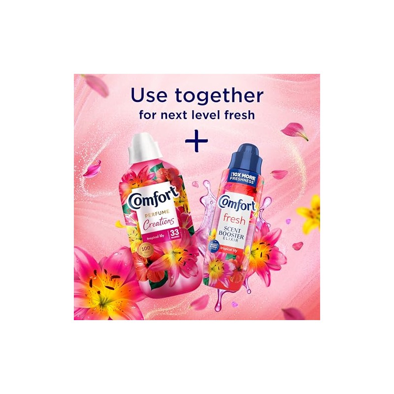Comfort Fresh Tropical Lily Scent Booster with ScentLock Technology Elixir