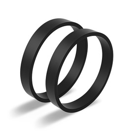 Compatible with Bissell Powerforce Helix Vacuum 3313 3313U 3332 3333 3334 3335 Belt,2Pcs Replacement Belts Fit for Bissell 3533 3534 3536 3674 3675 3676 36762 CleanView Rewind Upright Bagless Vacuum.