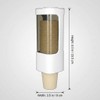 QWORK Wall Mounted Paper Cup Dispenser Set – 2 Pack,