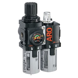 Ingersoll Rand - ARO ARO 1/4" PIGGYBACK FILTER/REGULATOR + LUBRICATOR C38121-600