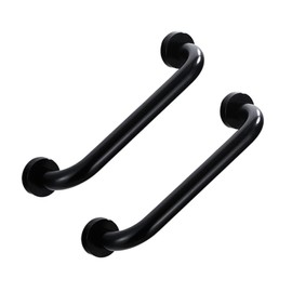 ORFOFE 2pcs Non-Slip Bathtub Grab Bar Set Bathroom Safety Handrail for Elderly Shower Armrest Easy Installation Secure Grip for Daily Use