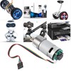 Large Torsion Gear Motor with Encoder 12/24V Power Speed Reduction