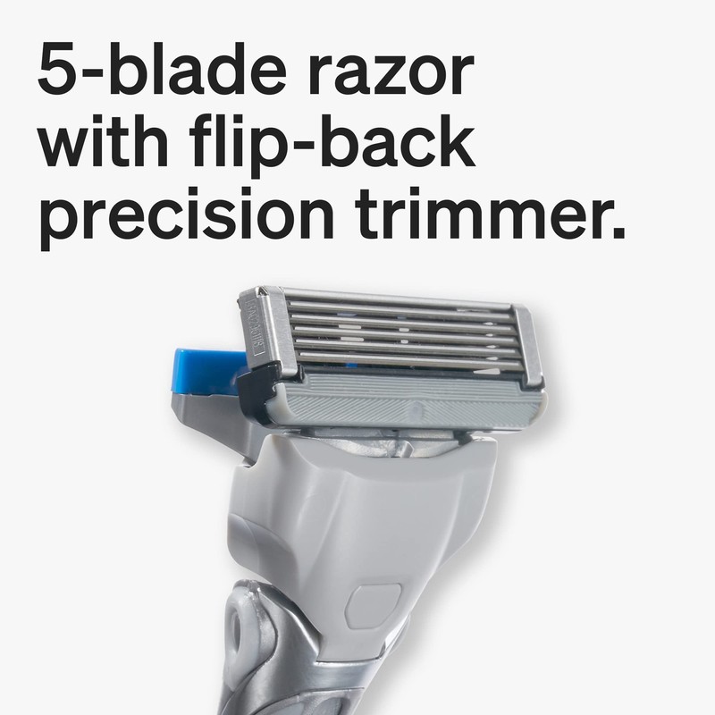 Schick Hydro 5 Sense Hydrate Razor Refills for Men, 12