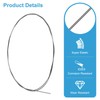 sourcing map 3 Feet Nitinol Wire, 2 Pcs 0.8mm Super