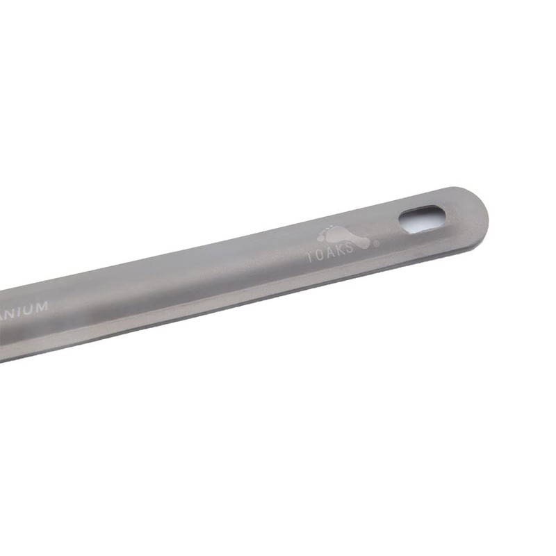 TOAKS Outdoor Titanium Metal Long Spoon High-End Healthy Polishing Tableware