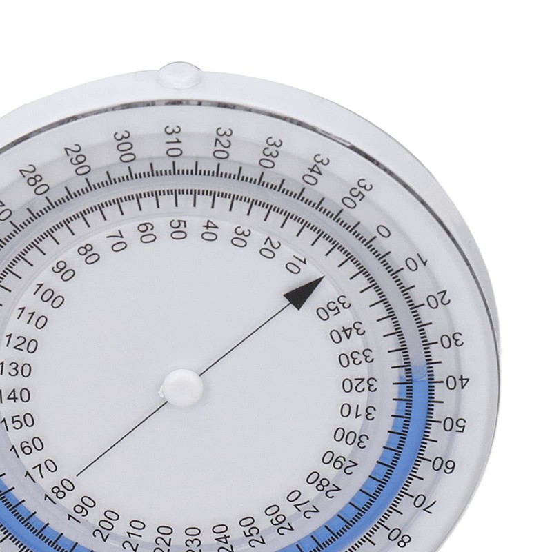 Inclinometer, Bubble Good Sealing Non Leak Clean Physical Therapy Inclinometer