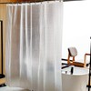 NTBAY EVA Clear Shower Curtain Liner, Water Repellent Shower Curtain