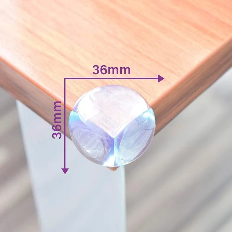 Protectores De Esquinas Para Niños Cubre Bordes Adhesivos Transparentes