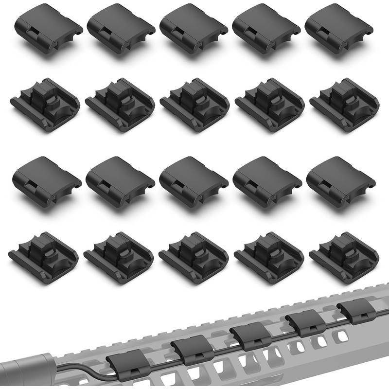 Mlok Cable Management,WCK Wire Control Kit Cable Management for Mlok,Pressure