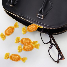 Honey Filled Hard Candy 2 Pound - Bulk Pack Individually Wrapped Hard Candies with Real Honey Filling - Approx. 160 Pieces for Snacking, Candy Dishes, and Parties - Taboom