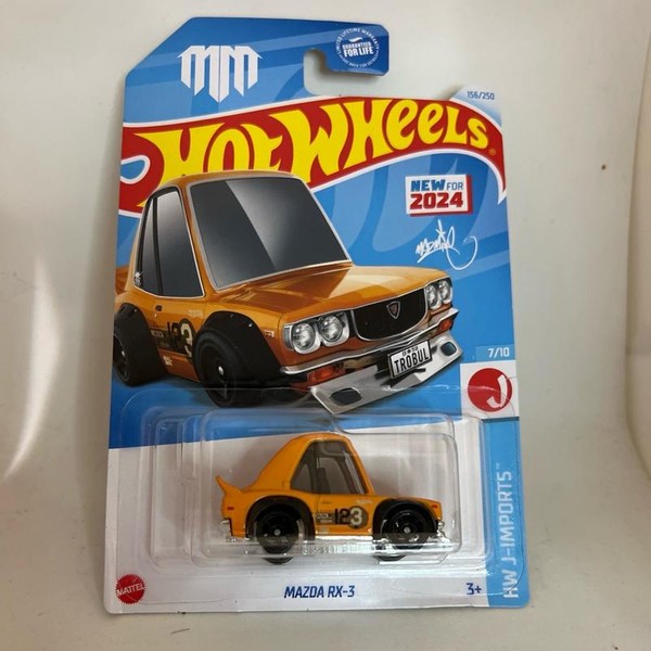 Hot Wheels Mustangs and more!:_Mazda RX-3 Imports Orange
