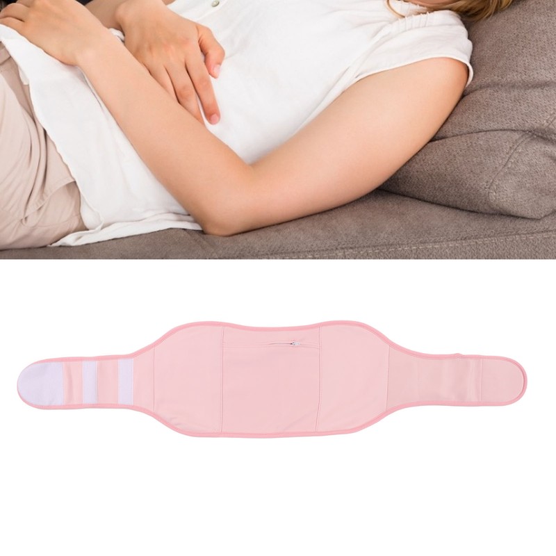 Soft Cotton Castor Oil Pack Adjustable Flexible Reusable Waist Castor