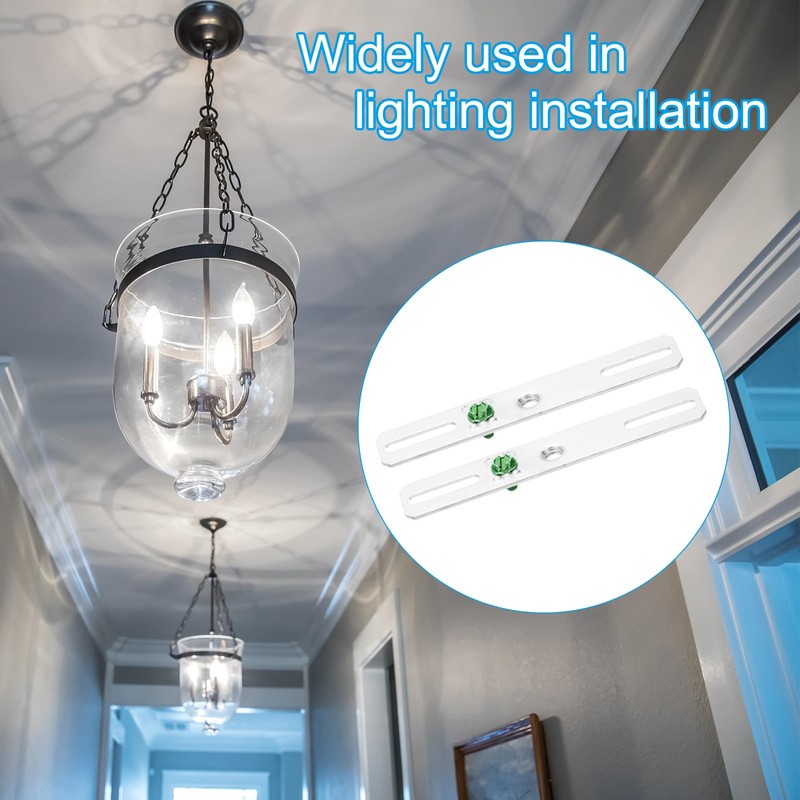 PATIKIL 4" Light Crossbar Kit, 6 Set Universal Light Fixture