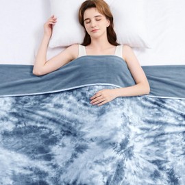 Topcee Cooling Blanket 80''x88'' for Hot Sleepers, Arc-Chill Q-Max>0.35 Double Sided Cold Blankets for Night Sweats, Cool Soft Lightweight Summer Blanket for Sofa Bed Couch, Gifts for Women Queen