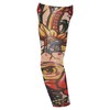 Fake Tattoo Adults Arm Sleeve Skull and Rose Design (T22)
