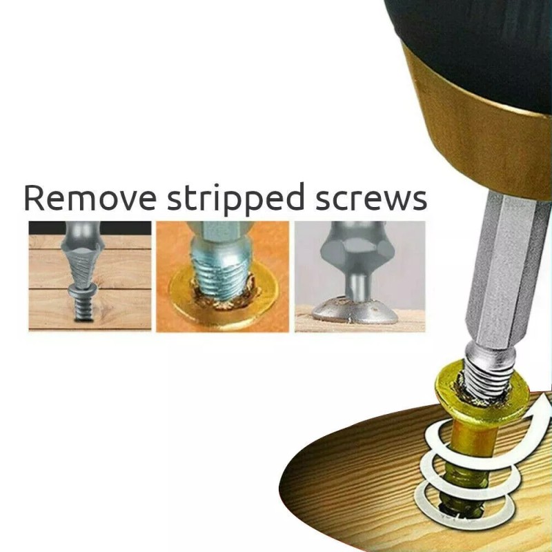 Miniduino Damaged Screw Extractor Get It Out Drill Bits 4