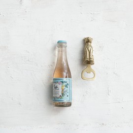 Creative Co-Op Antique Cheetah Bottle Opener, Gold