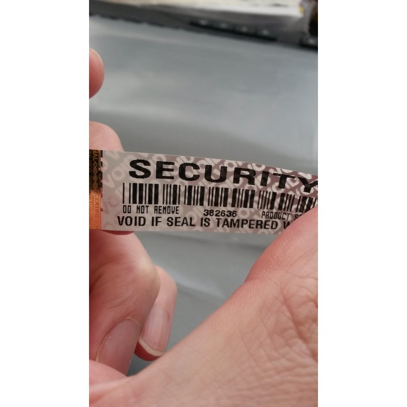 Security Labels VOID Tamper Evident Seal with Hologram Strip &