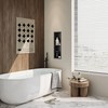 Qeke Stainless Steel Shower Niche 24" X 8", No Tile